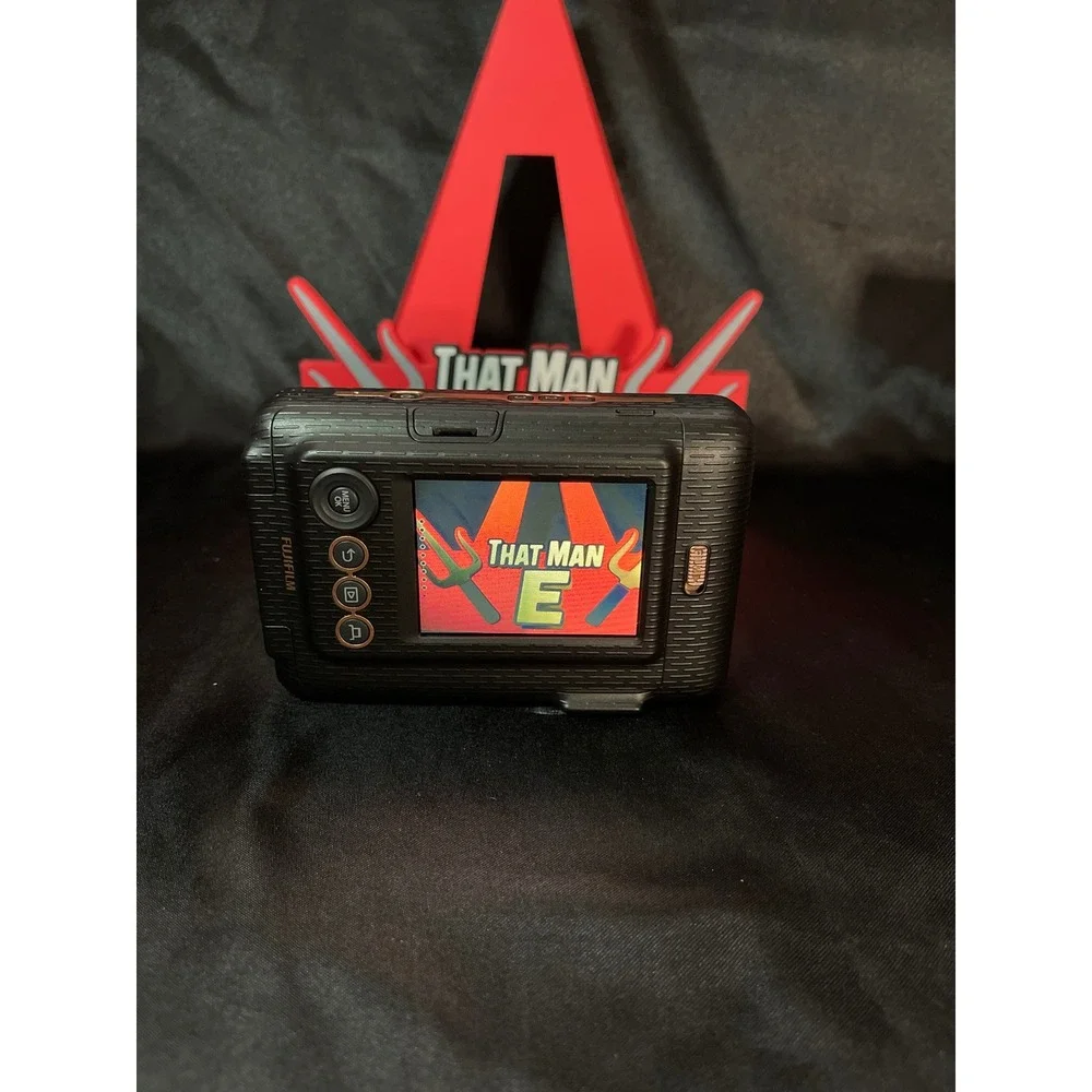 Fujifilm Instax Mini LiPlay Hybrid Instant Camera Bundle Black Rose Gold Film - Picture 4 of 4